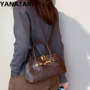 حقيبة يد نسائية من الجلد الطبيعي من YANATARI